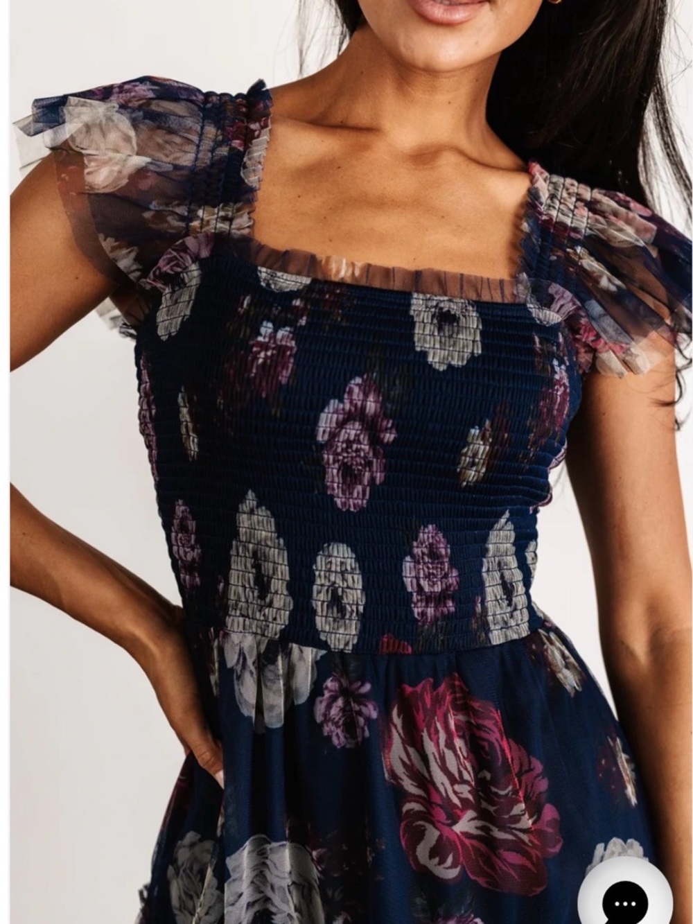 Baltic Born Clementine Tulle Midi Dress - Picture 3 of 5